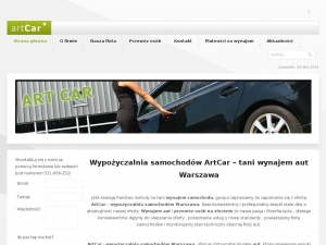 Wypożyczalnia samochodów osobowych w Warszawie